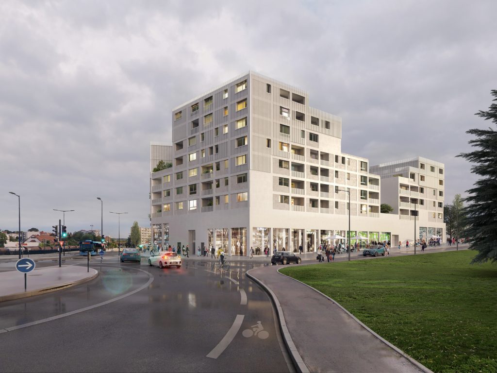 Pose de la première pierre de l’écoquartier Vauban à Besançon